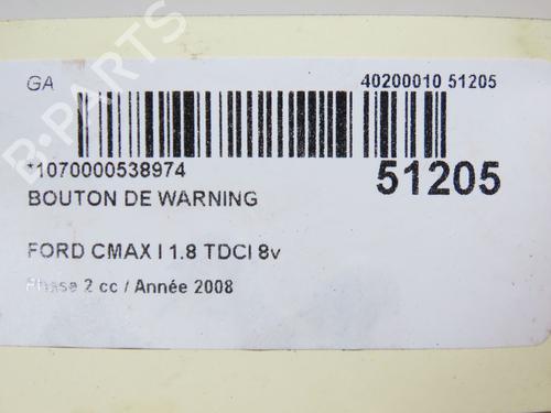 Warning switch FORD C-MAX (DM2) 1.8 TDCi | BP22996877I22 - Image 5