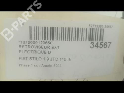 Ryggespeil høyre FIAT STILO (192_) 1.9 JTD (192_XE1A) | BP9603079C27 