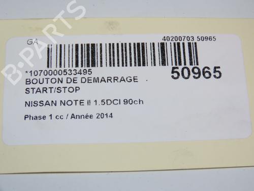 Schalter NISSAN NOTE (E12) 1.5 dCi | BP23098686I30  - Image 5