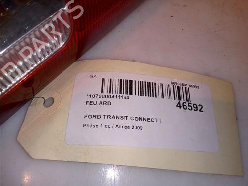 Right taillight FORD TRANSIT CONNECT (P65_, P70_, P80_) 1.8 Di | BP12431646C35 