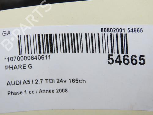 Left headlight AUDI A5 (8T3) 2.7 TDI | BP31634218C28 