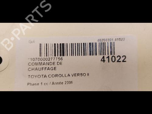 Comando chauffage Comando chauffage 9613766 9613766