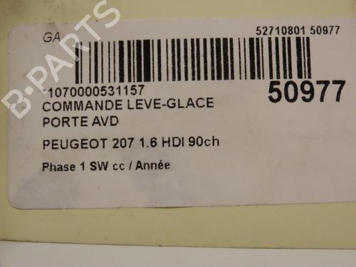 Used Switch PEUGEOT 207 SW (WK_) 1.6 HDi (90 hp) 19668675