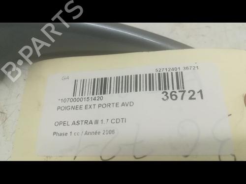 Front right exterior door handle OPEL ASTRA H GTC (A04) 1.7 CDTi (L08) | BP9600704C129