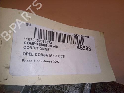 AC compressor OPEL CORSA D (S07) 1.3 CDTI (L08, L68) | BP14950496M34