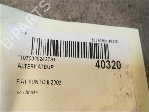 Used Alternator FIAT PUNTO (188_) 1.2 16V 80 (188.233, .235, .253, .255, .333, .353, .639,... (80 hp) 9611094