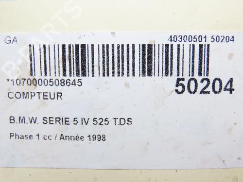 Instrument cluster BMW 5 (E39) 525 tds | BP20228946C47 