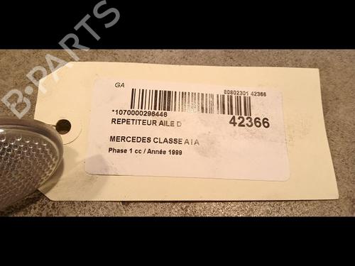 Used Right side indicator MERCEDES-BENZ A-CLASS (W168) A 170 CDI (168.008) (90 hp) 14880369
