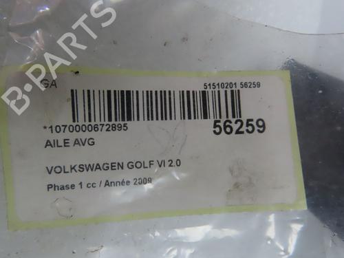 Used Left front fenders Left front fenders VW GOLF VI (5K1) 2.0 TDI (140 hp) 33728097 33728097