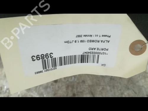 Used Right rear door ALFA ROMEO 159 Sportwagon (939_) 1.9 JTDM 16V (939BXC1B, 939BXC12) (150 hp) 23176880