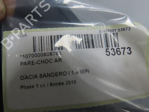 Rear bumper DACIA SANDERO 1.4 MPI LPG | BP28969166C8 