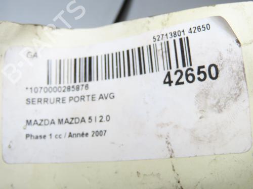 Used Front left lock Front left lock MAZDA 5 (CR) 2.0 CD (CR19) (110 hp) 9614890 9614890