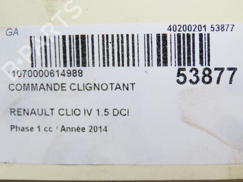 Steering column stalk RENAULT CLIO IV (BH_) 1.5 dCi 75 | BP28830310I23 