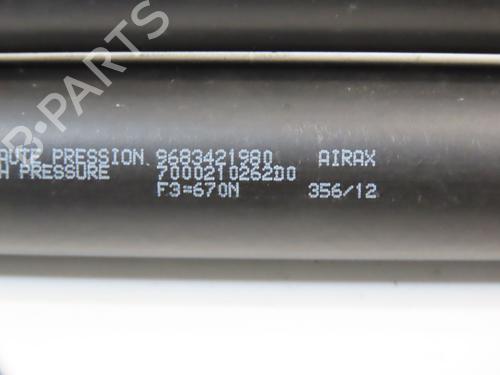 Used Tailgate lift support PEUGEOT 308 SW I (4E_, 4H_) 1.6 HDi (112 hp) 28969301