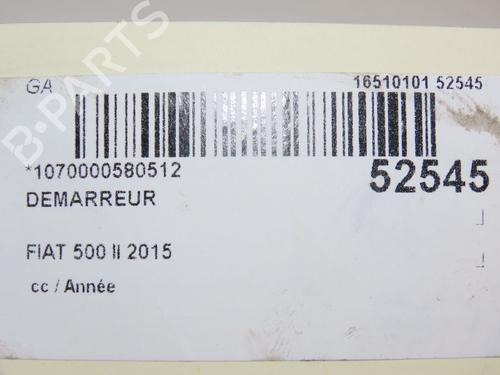 Starter FIAT 500L (351_, 352_) 1.3 D Multijet (199LXY1A, 199LXY11) | BP28967009M8 - Image 4