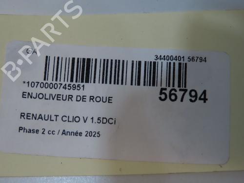 Hulkapsel Hulkapsel RENAULT CLIO V (B7_) 1.5 Blue dCi 100 (B7AD) (101 hp) 33998767 33998767