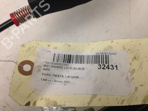 Used Rear right window mechanism FORD FIESTA V (JH_, JD_) 1.4 16V (80 hp) 9594229