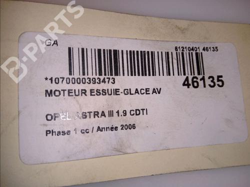 Front wiper motor OPEL ASTRA H GTC (A04) 1.9 CDTI (L08) | BP11921525M29 