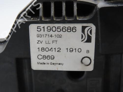 Front left lock FIAT PUNTO (199_) 1.2 (199AXZ1A, 199BXZ1A) | BP28968850C98 