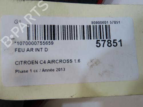 Højre baglygte bagklap Højre baglygte bagklap CITROËN C4 AIRCROSS 1.6 HDi 115 (114 hp) 37062697 37062697