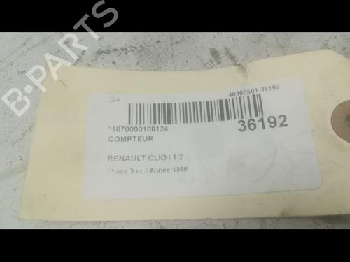 Used Instrument cluster RENAULT CLIO I (B/C57_, 5/357_) 1.2 (5/357Y, 5/357K) (58 hp) 23174762
