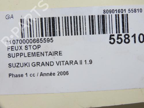 Bremselys SUZUKI GRAND VITARA II (JT, TE, TD) 1.9 DDiS All-wheel Drive (JT419, TD44, JB419WD, JB419XD,... (129 hp) 32076177