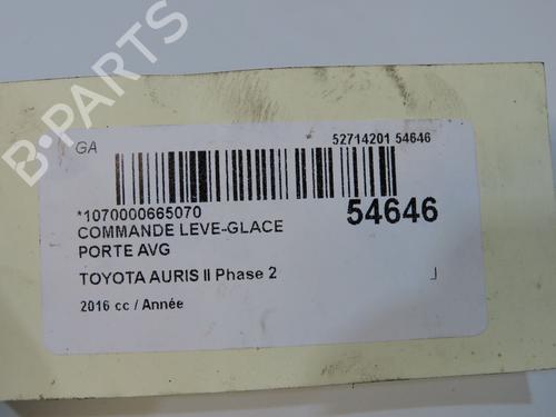 Left front window switch TOYOTA AURIS (_E18_) 1.8 Hybrid (ZWE186_, ZWE186R) | BP36310577I27  - Image 5