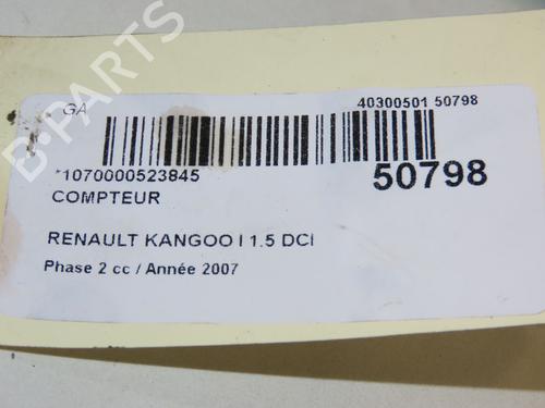 Instrument cluster RENAULT KANGOO Express (FC0/1_) 1.5 dCi (FC1E) | BP18204647C47 
