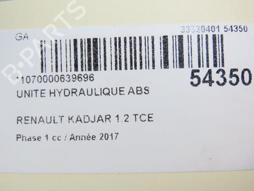ABS pump RENAULT KADJAR (HA_, HL_) 1.2 TCe 130 (HLMR) | BP29469733M43 