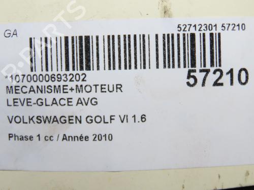 Front left window mechanism VW GOLF VI (5K1) 1.6 TDI | BP32332364C22 - Image 6