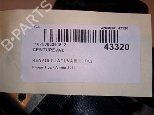 Used Front right belt tensioner Front right belt tensioner RENAULT LAGUNA III Grandtour (KT0/1) 2.0 dCi (KT07, KT0J, KT14, KT1A, KT1S) (131 hp) 11101607 11101607