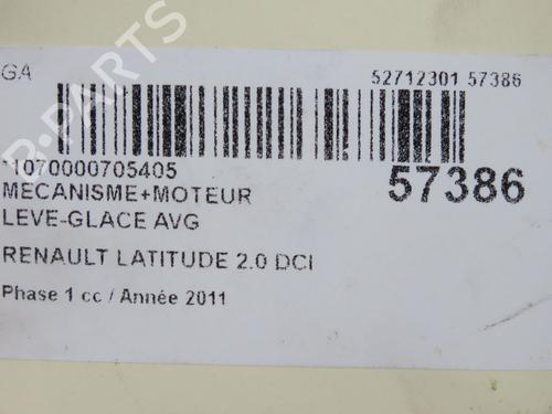 Front left window mechanism RENAULT LATITUDE (L70_) 2.0 dCi 175 (L70Y, L734) | BP40241047C22 - Image 5