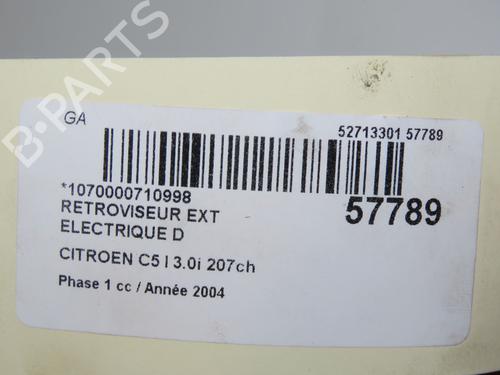 bakspejl-hjre-citroen-c5-i-dc_-2001-2002-2003-2004-2005-36495020 main image