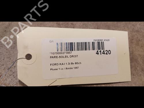 Used Right sun visor Right sun visor 36495579 36495579