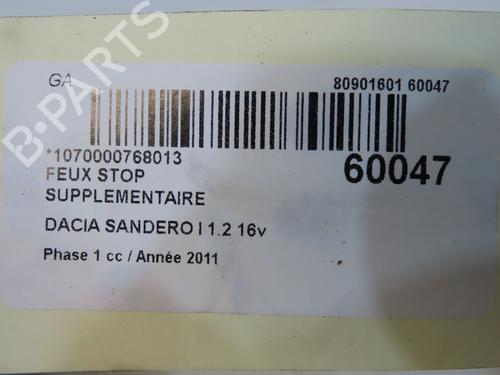 Third brake light DACIA SANDERO 1.2 16V | BP36958637L11 - Image 4