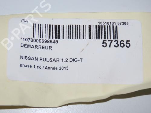Starter NISSAN PULSAR Hatchback (C13) 1.2 DIG-T | BP32457466M8 - Image 2