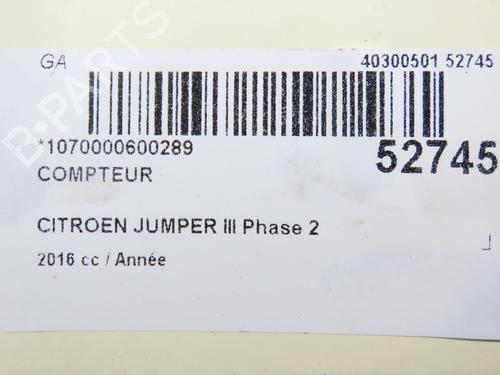 Instrument cluster CITROËN JUMPER II Van 2.2 HDi 150 | BP28801766C47 - Image 6
