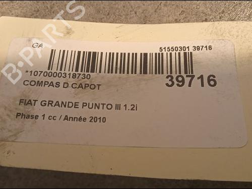 Hinge/Door check strap FIAT GRANDE PUNTO (199_) 1.2 | BP14878925C146 