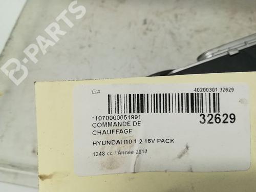 Climate control HYUNDAI i10 I (PA) 1.2 | BP9594089I5 