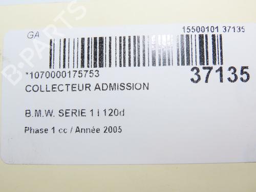 Ansaugkrümmer für BMW 1 (E87) 120 d (163 hp) 9602271