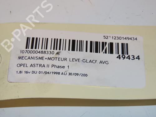 Front left window mechanism OPEL ASTRA G Hatchback (T98) 1.8 16V (F08, F48) | BP16781406C22 