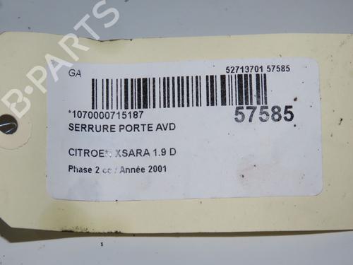 Front right lock CITROËN XSARA (N1) 1.9 D | BP32200864C97 