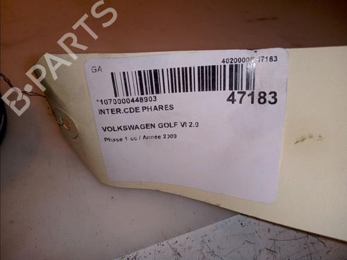 Headlight switch VW GOLF VI (5K1) 2.0 TDI | BP14950982I24 
