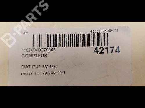 Instrument cluster FIAT PUNTO (188_) 1.2 60 (188.030, .050, .130, .150, .230, .250) | BP9614012C47 