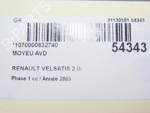 Left front steering knuckle RENAULT VEL SATIS (BJ0_) 2.0 16V Turbo (BJ0K) | BP28829825M25 - Image 5