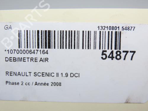 Caudalimetro Caudalimetro RENAULT GRAND SCÉNIC II (JM0/1_) 1.9 dCi (JM14) (131 hp) 37479581 37479581