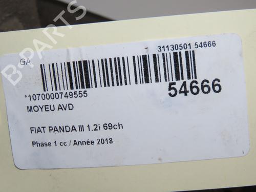 Left front steering knuckle FIAT PANDA (312_, 319_) 1.2 (312PXA1A) | BP36395796M25 - Image 5