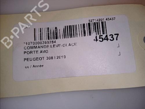 Left front window switch PEUGEOT 308 I (4A_, 4C_) 1.6 16V | BP11103017I27