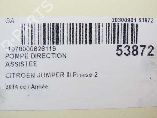 Styring servopumpe CITROËN JUMPER II Van 2.2 HDi 130 | BP29294163M99 