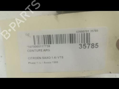 Rear left belt tensioner CITROËN SAXO (S0, S1) 1.4 VTS | BP23175138C89 
